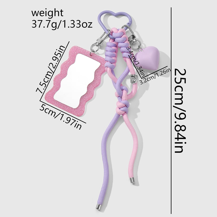 Süße Taschenanhänger mit Schleife und Knoten Bild10