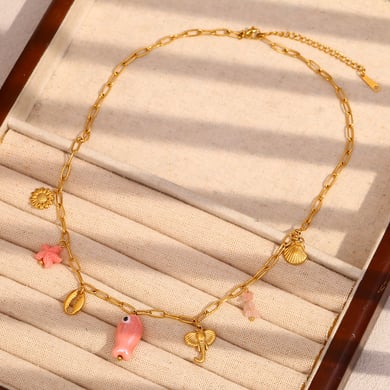 Sweet Oceanic Shell Women's Pendant Necklaces h5 Picture6