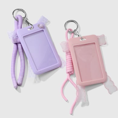Täglicher Taschenanhänger mit Schleife und Kartenetui h5 Bild4