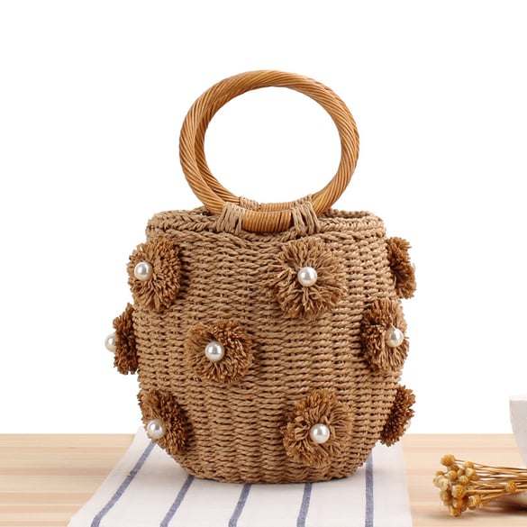 Pochette a fiori retrò