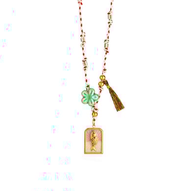 Vacation Beach Gold Marine Organism Women's Pendant Necklaces h5 