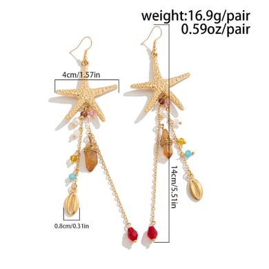 Ins Style Alloy Dangle Earrings h5 Picture2