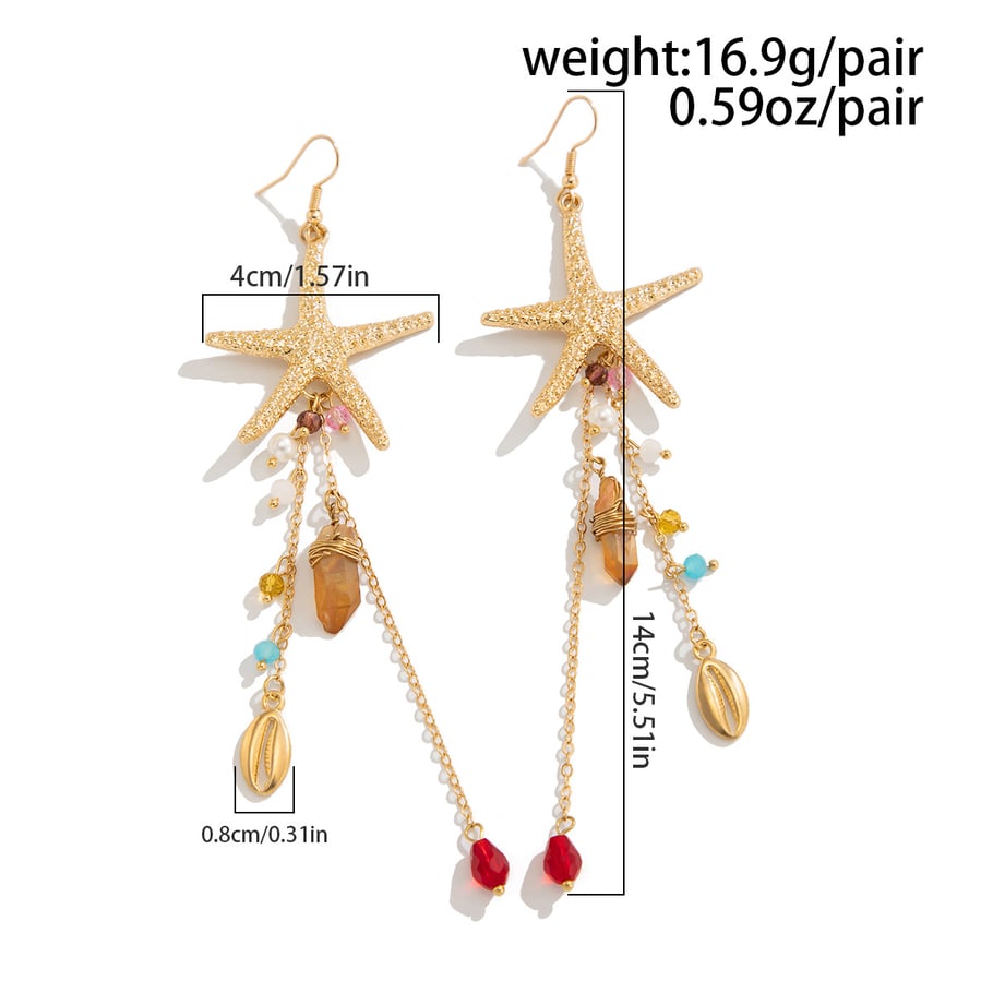 Ins Style Alloy Dangle Earrings Picture2