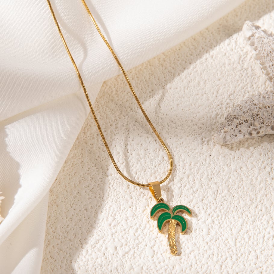 Collane da donna in acciaio inossidabile della serie Resort, dal design ispirato al lusso Immagine3