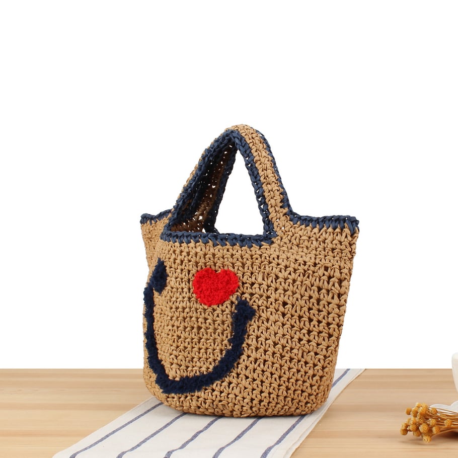 Borse tote con faccina sorridente Immagine3