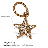 PJ532WEG White Diamond Gold Pendant Picture16