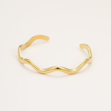 Pulseras de acero inoxidable geométricas de lujo para mujer h5 Imagen6
