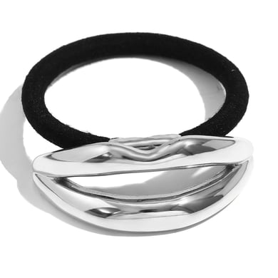 1 Piece Stylish Ocean Series Gold - colored Stainless Steel Hair Ties h5 