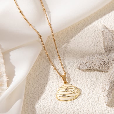 Collane da donna in acciaio inossidabile della serie Resort, dal design ispirato al lusso h5 