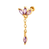 0172-1#Gold Purple 