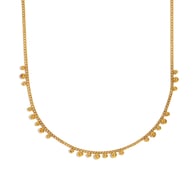 Wassertropfen-Seitenkette – Gold 