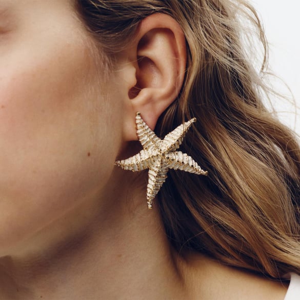 Starfish Alloy Stud Earrings 2