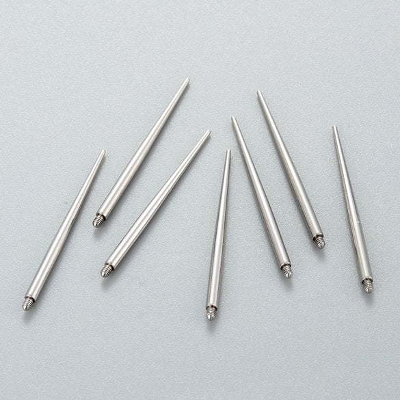 1 Paar Simple Series Simple Edelstahl Kein Beschichtungsmaterial Damen-Piercings Ohrringe