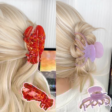 Cute and Creative Cartoon - themed Ocean Series Hair Clips h5 Picture2