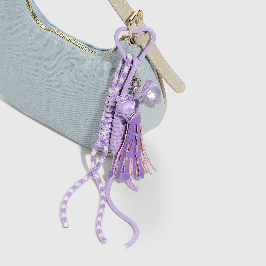 Süße Taschenanhänger aus Legierung mit Schleife und Knoten Bild4