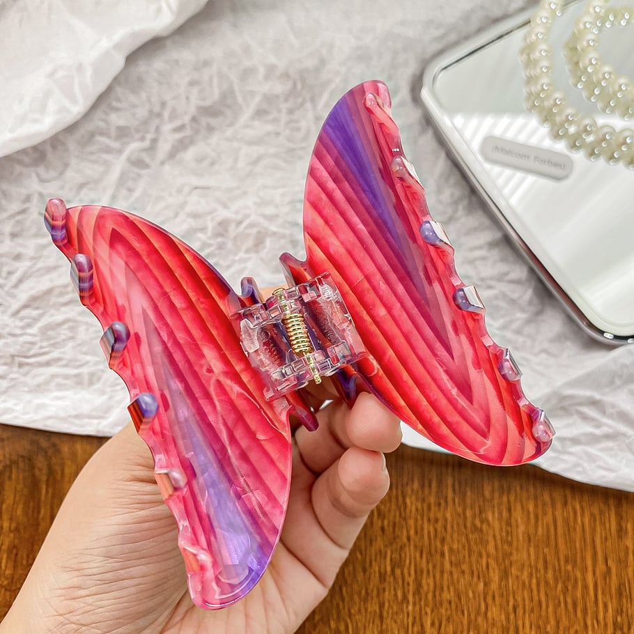 1 Piece Simple Series Sweet Vintage Elegan Acrylic Women's Hair Claws Picture4