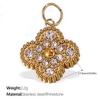 PJ397WEG White Diamond Gold Pendant Picture4
