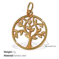 PJ388G Gold Pendant Picture16