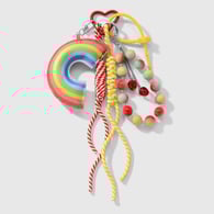 1 portachiavi arcobaleno multicolore 