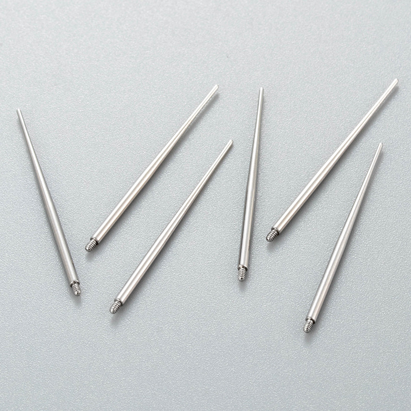 1 Paar Simple Series Simple Edelstahl Kein Beschichtungsmaterial Damen-Piercings Ohrringe Bild4