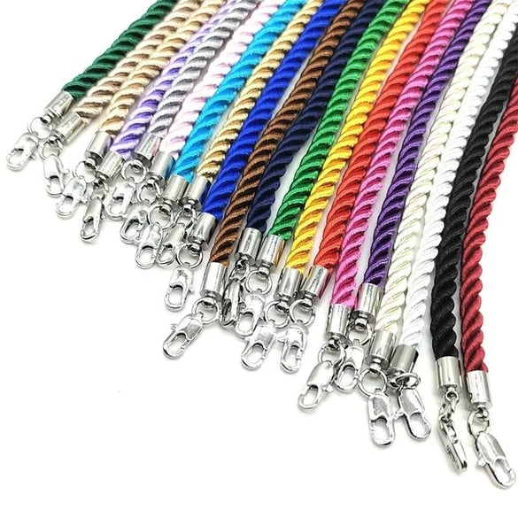 1 Stück DIY Serie Bunte Edelstahl Clip Schmuck Kordeln Halskette 2