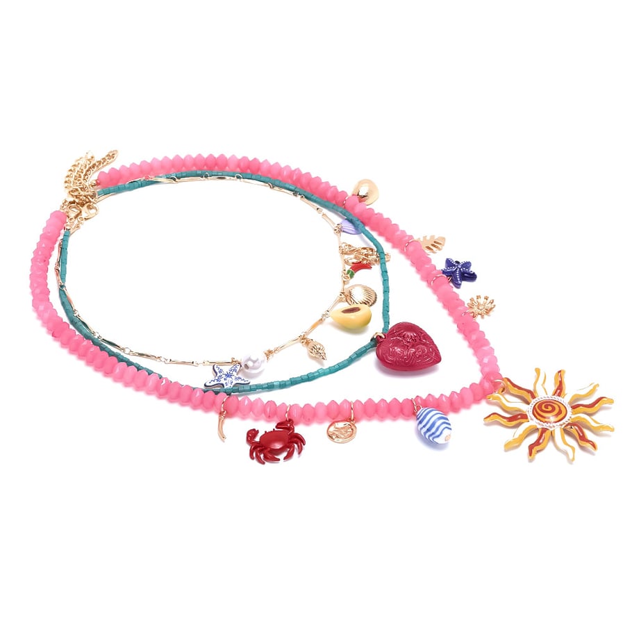 Romantic Vacation Layered Necklaces Picture3