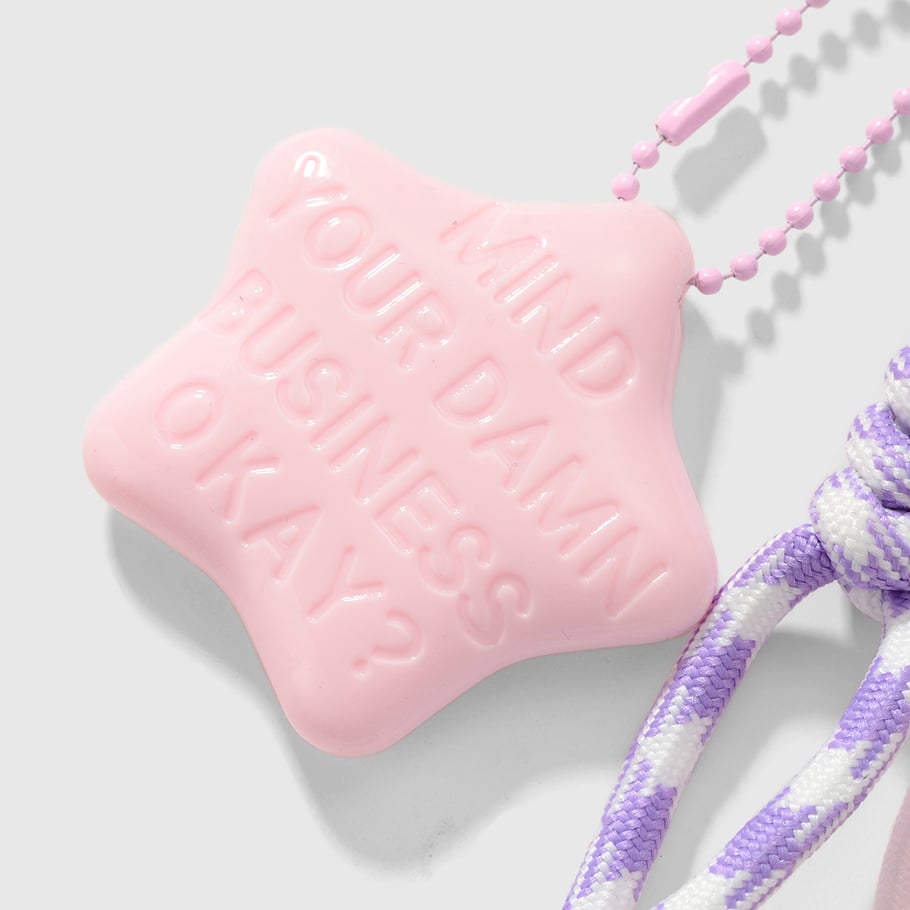 Dijes para bolsos de cuero con forma de estrella dulce Imagen4