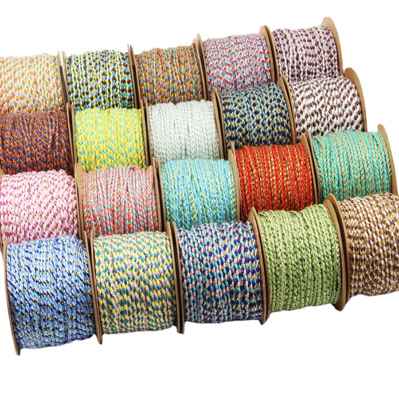 1 Reel DIY Series Colorful Knit 15 Meter Cotton Thread Jewelry Cords Picture7
