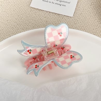 1 Piece Cute  Sweet Multi-color Butterfly Styling Women's Hair Claw h5 