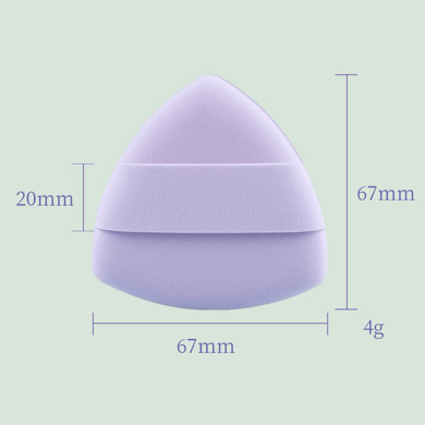1 Stück Dreieckiger weicher Make-up-Puff für Damen h5 Bild7