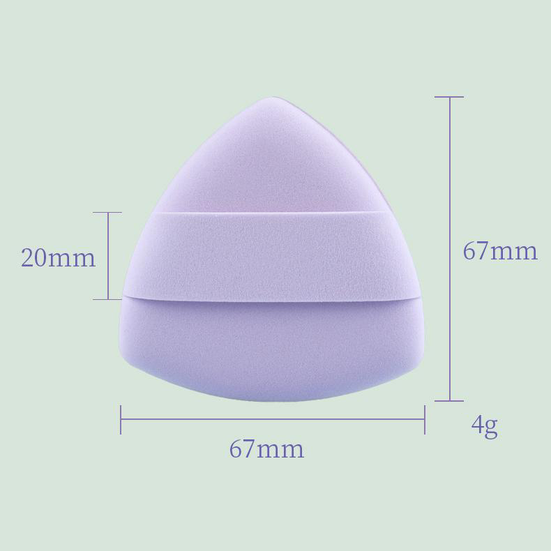 1 Stück Dreieckiger weicher Make-up-Puff für Damen Bild7