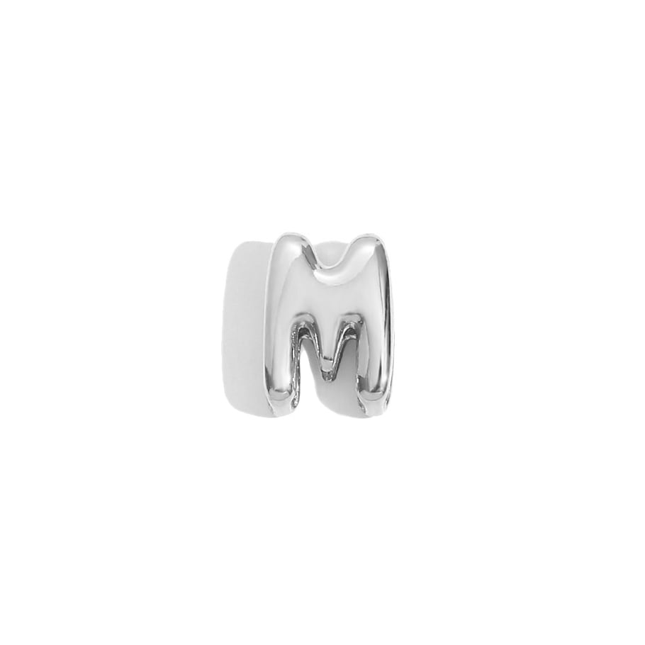 Simple Series DIY Fashion Letter Stainless Steel Women's Pendant 