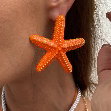Starfish Alloy Earring Sets h5 Picture2