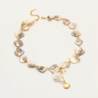 NMSN-F649-1 Collar de conchas blancas Imagen10