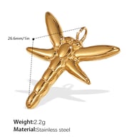PJ552G Gold Pendant Picture6