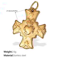 PJ522G Gold Pendant Picture8