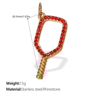 PJ510RDG Red Diamond Gold Pendant Picture20