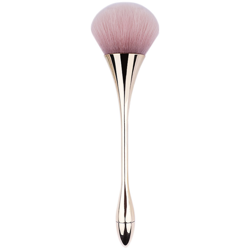 Puderpinsel Goldfarbener Make-up-Pinsel für Damen 