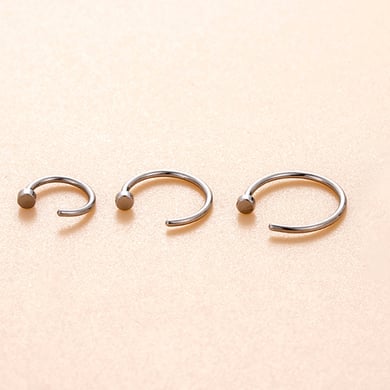 Nasenstecker aus Edelstahl für Damen h5 Bild5