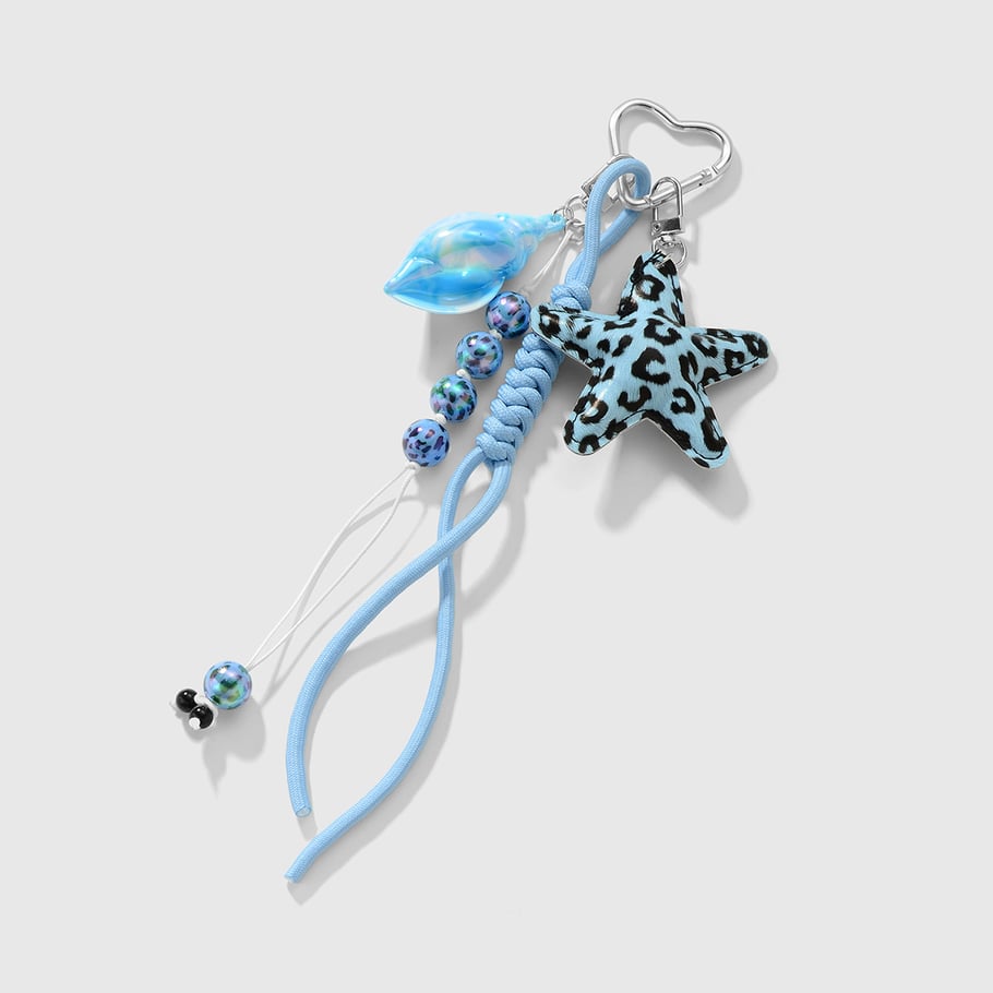 Leather Star Alloy Bag Charms Picture3