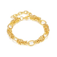 【1285】Bracelet en acier doré Image2