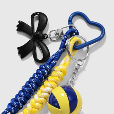 Sportperlen-Taschenanhänger aus Legierung h5 Bild5
