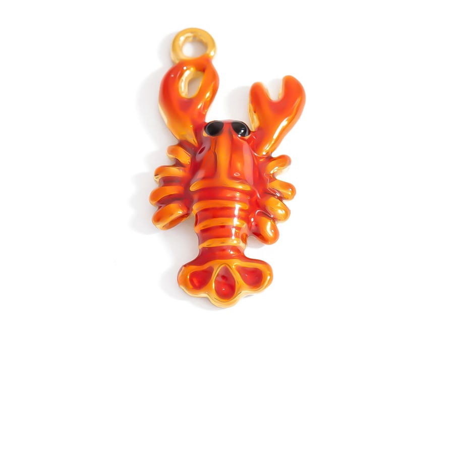 Vivid Fish Stainless Steel Gold Color Women's Pendants Picture7
