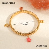 NMSB-E412-2 Pink Starfish Bracelet Picture4