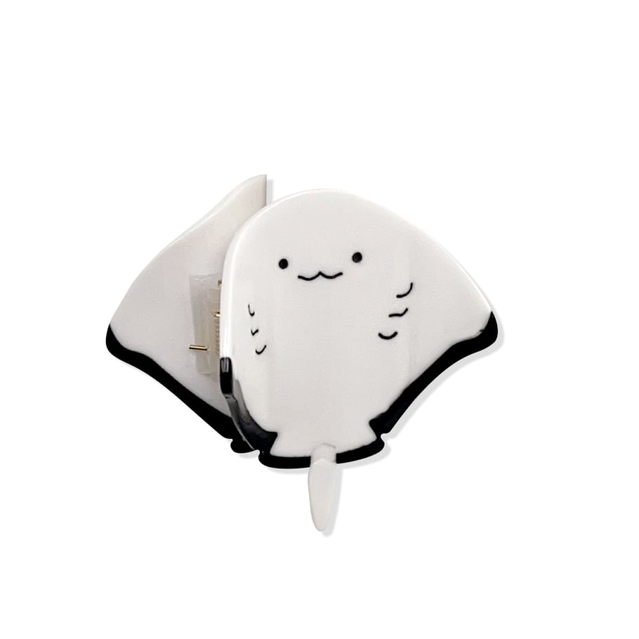 Cute Ocean Series Whale - themed Acetate Hair Claws Picture4