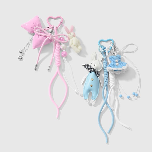 Cute Bow Knot Alloy Bag Charms 2