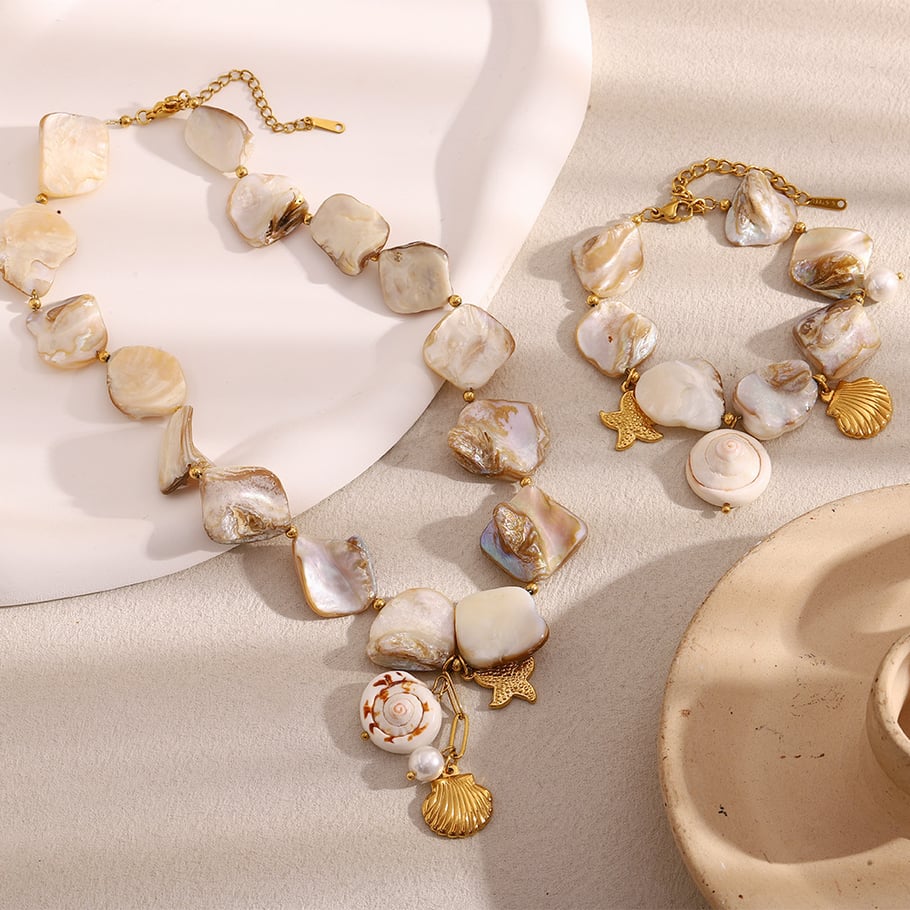 Collane da donna della serie Creative Beach Vacation Immagine2