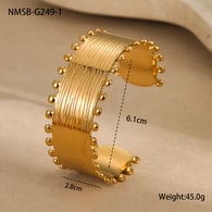 Pulsera cepillada NMSB-G249-1 Imagen2