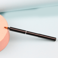 Schwarzer Lippenpinsel (rund, einziehbar) Bild2
