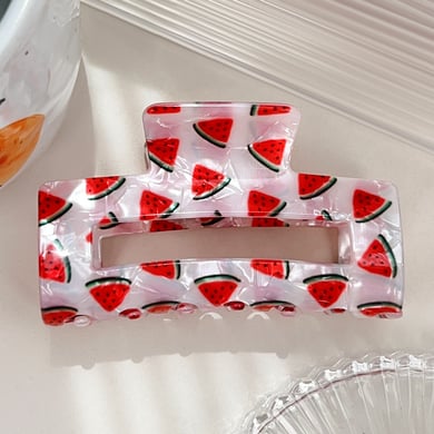 Fruit Series All - over - printed Acrylic Hair Claws h5 